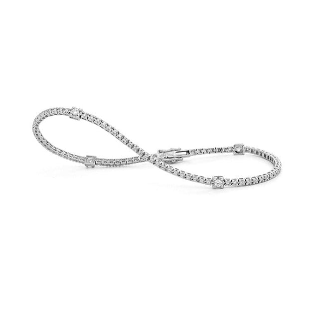 Amager | Rainbow Stainless Steel Curb & Cable Chain Smiley Bracelet