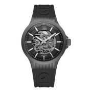 Glock Men's Stainless Steel Automatic Watch Gunmetal & Black GW-14-1-24