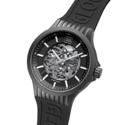 Glock Men's Stainless Steel Automatic Watch Gunmetal & Black GW-14-1-24