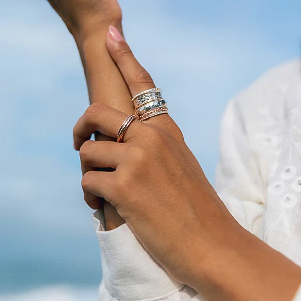 Namaste Meditation Ring